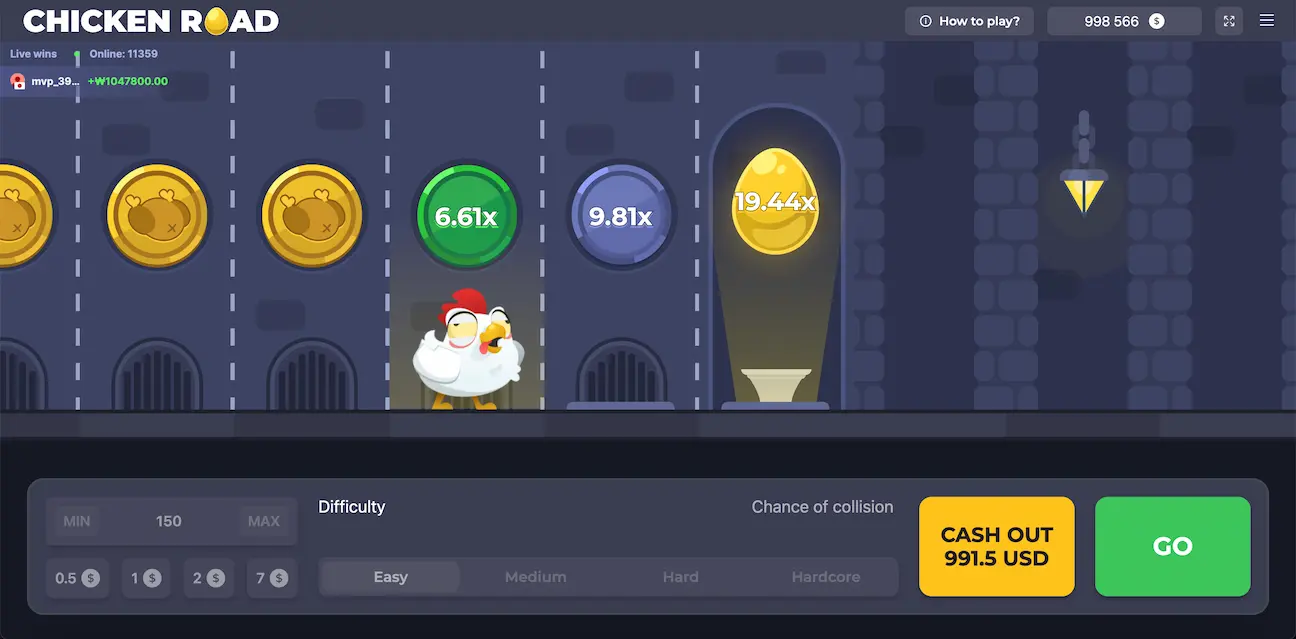 Чикен Роад казино