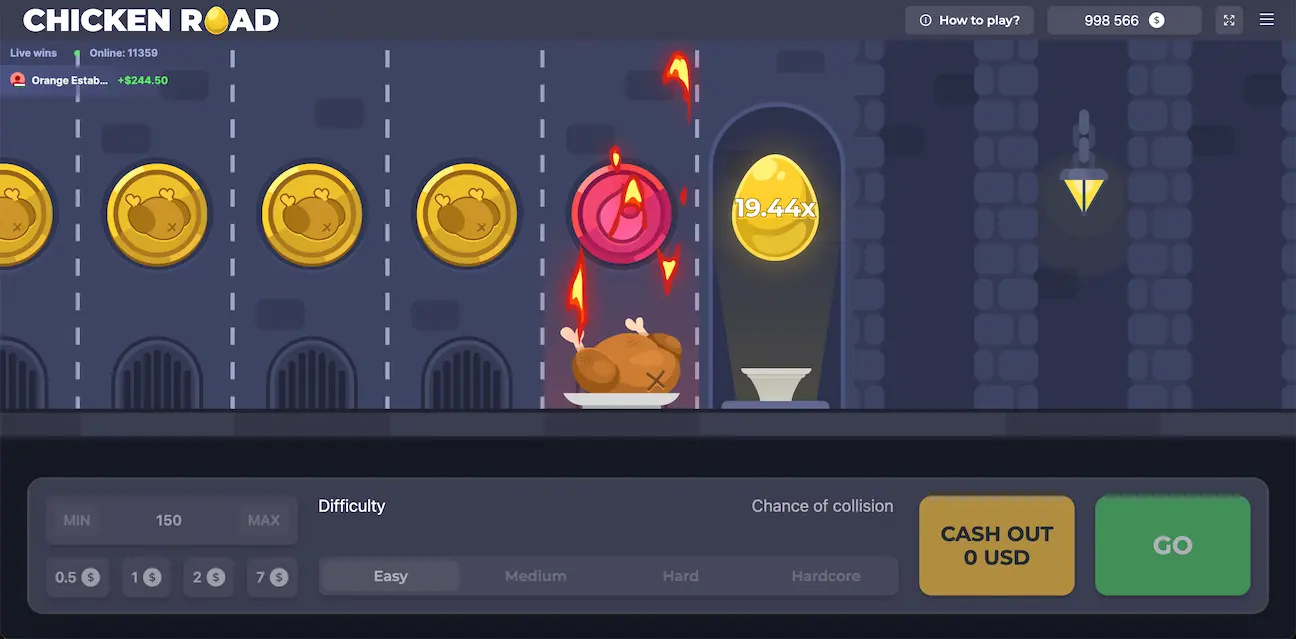 Chicken Road играть бесплатно